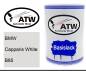 Preview: BMW, Capparis White, B85: 500ml Lackdose, von ATW Autoteile West.